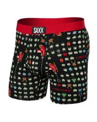 ULTRA SUPER SOFT- Sleigh Invaders-Black-SAXX