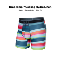 Droptemp Cool Cutback Stripe Multi - SAXX