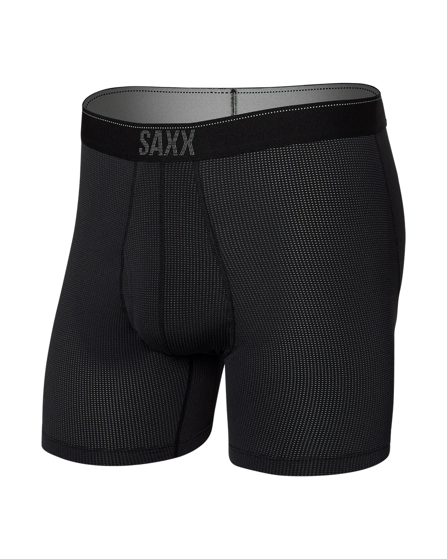 Quick-Dry Performance Boxer Brief 5"-Black-SAXX