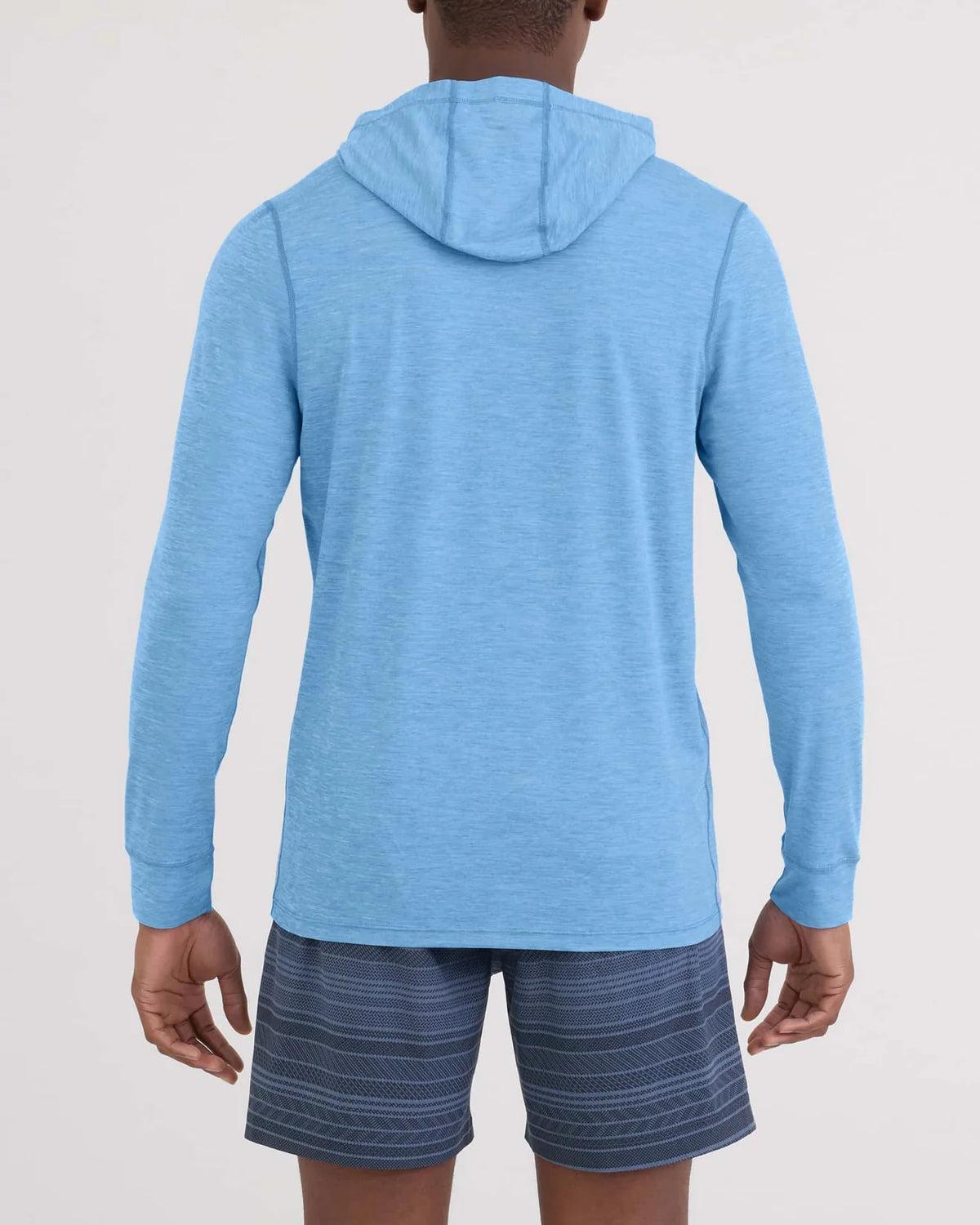 DropTemp Cooling Hoodie - Tranquil Blue Heather