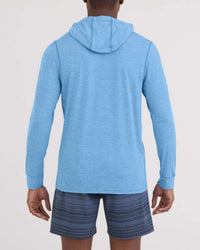DropTemp Cooling Hoodie - Tranquil Blue Heather