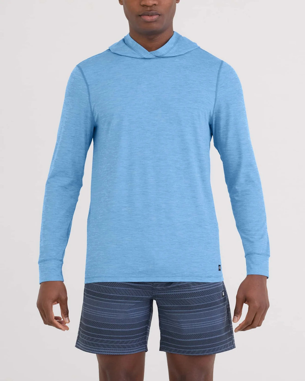 DropTemp Cooling Hoodie - Tranquil Blue Heather