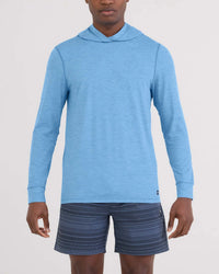 DropTemp Cooling Hoodie - Tranquil Blue Heather