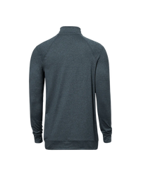 PeakDaze Soft Knit Performance Half Zip/Turbulence Heather SAXX