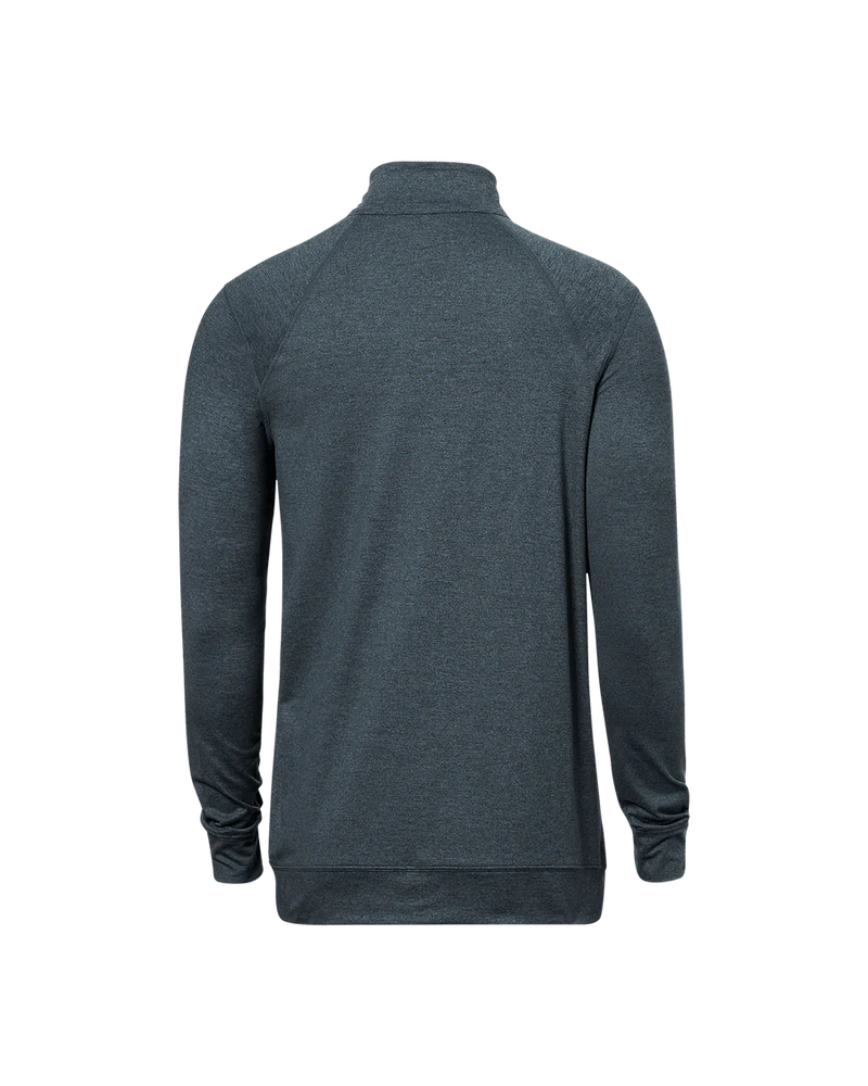 PeakDaze Soft Knit Performance Half Zip/Turbulence Heather SAXX