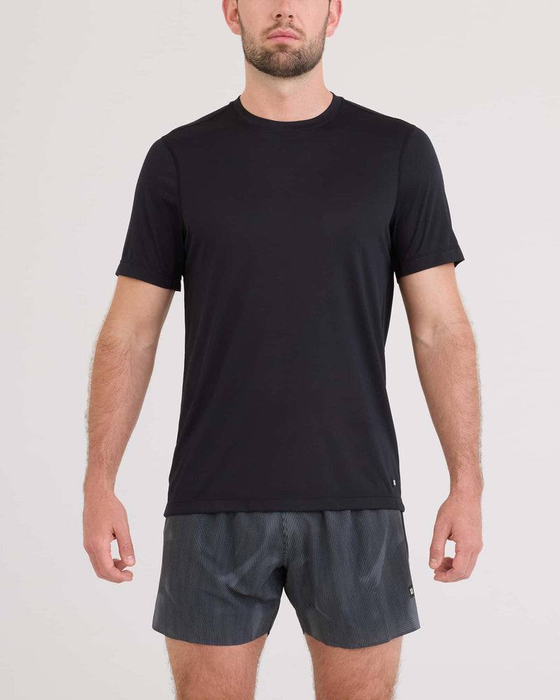 Multi-Sport Perf Tee- Black