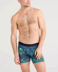 DropTemp® Cooling Cotton (2 Pack) Cooling Cotton Boxer Brief 5" - BuzzCut / Black