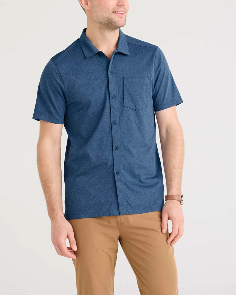DropTemp Dry Polo - Navy Heather