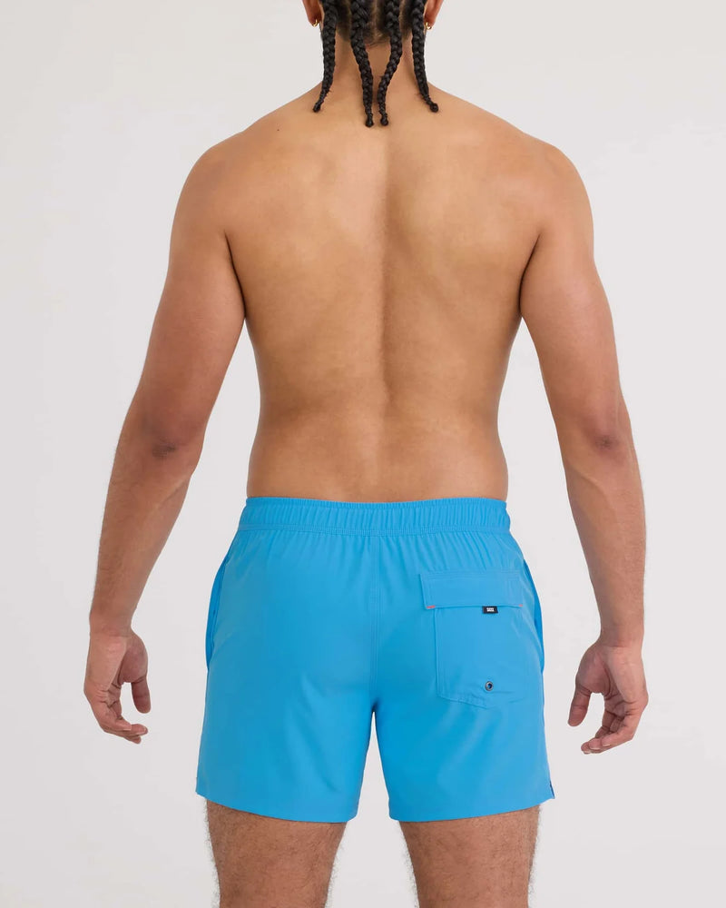 Swim Trunk 5" - Tranquil Blue