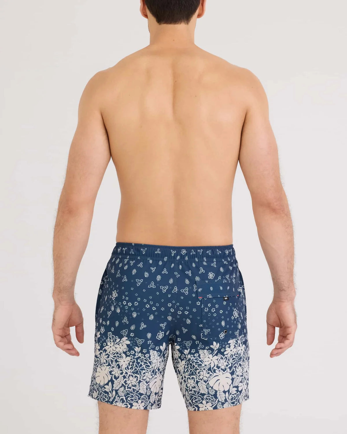 Swim Trunk 7" - Bandana Tropic Indigo
