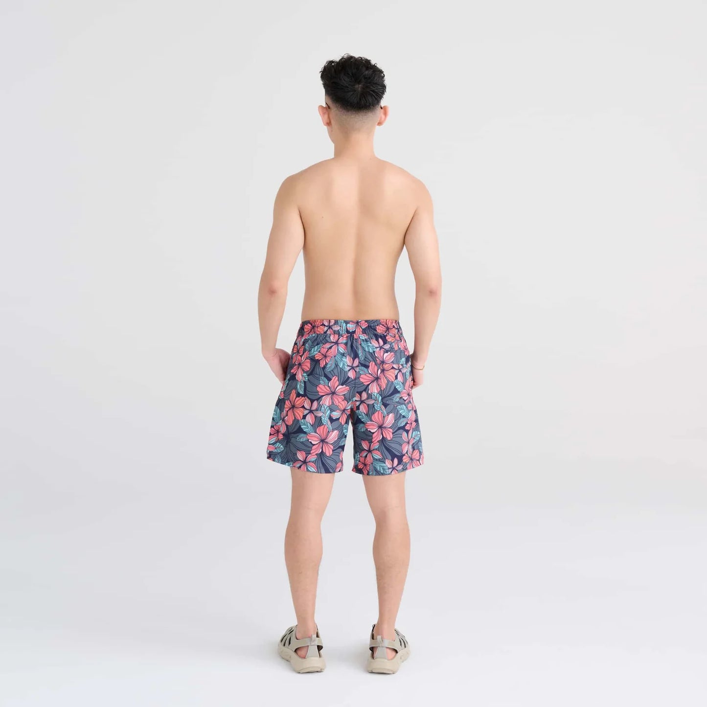 Deep Jungle- Swim Shorts 7in- SAXX