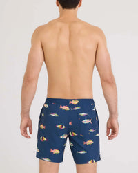 Swim Trunk 7" - Gulf Fish