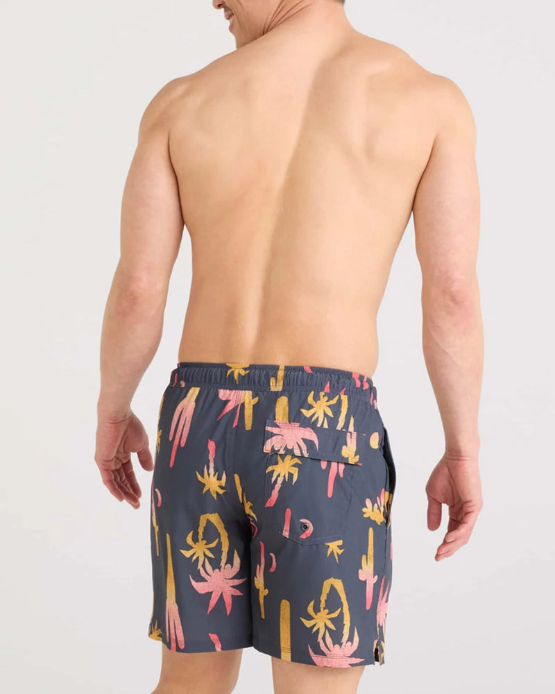 Oasis Ebony Swim Shorts 7in- SAXX