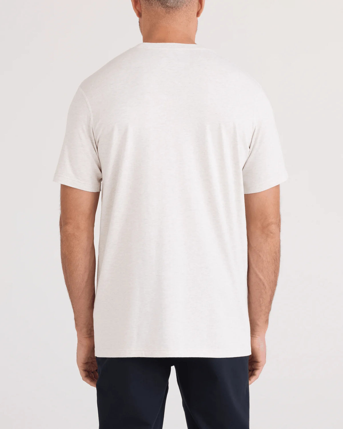 DropTemp Cooling Cotton Tee - Steel Heather