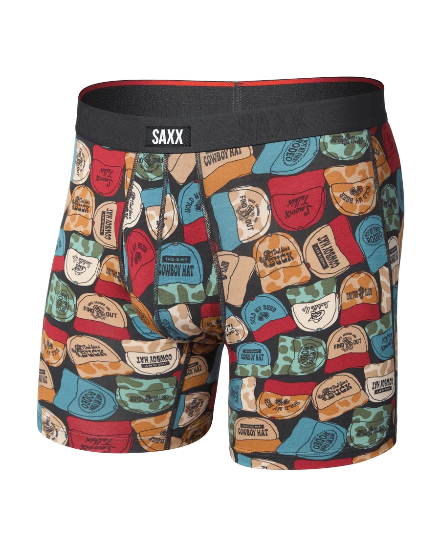 Cowboy Hat- Vibe Xtra Soft Comfort Boxer Brief 6"