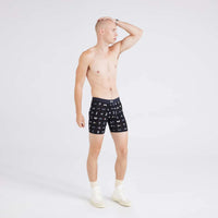 Vibe Xtra Soft Comfort Boxer Brief 6"/Gamer Black SAXX Underwear