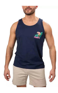 The Repeat- Tank Top Navy- Chubbies