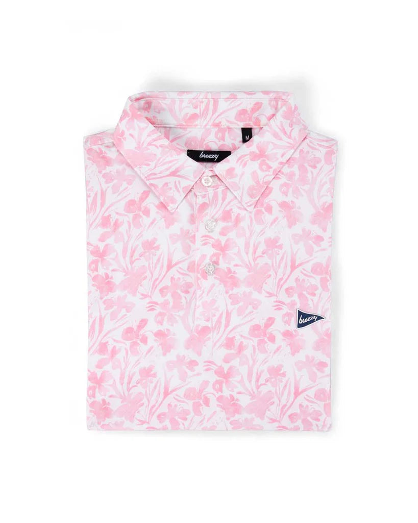 The Watercolor Flowers Polo