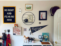 Do Right and Fear No Man - Oxford Pennant