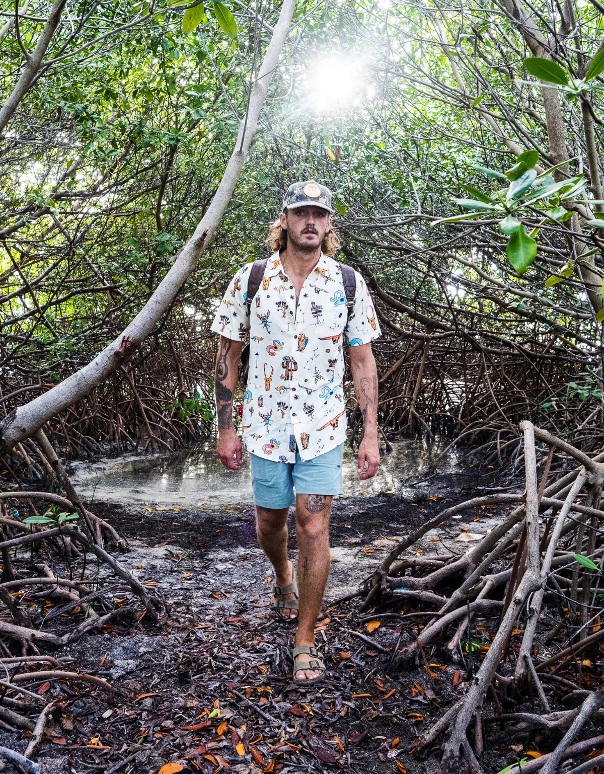 Dangerous Desert Button Up